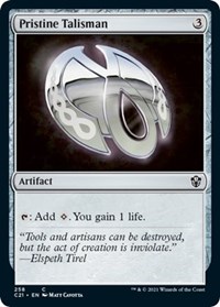 Pristine Talisman, Commander 2021