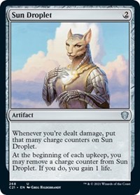 Sun Droplet, Commander 2021