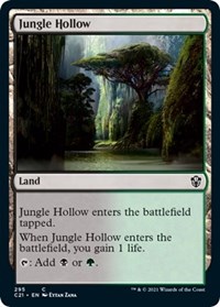 Jungle Hollow, Commander 2021