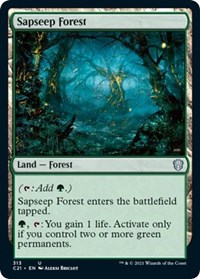 Sapseep Forest, Commander 2021