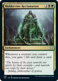 Moldervine Reclamation, Commander 2021