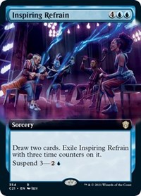 Inspiring Refrain (Extended Art), Commander 2021