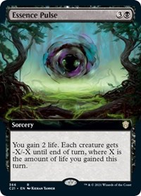 Essence Pulse (Extended Art), Commander 2021