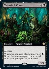 Veinwitch Coven (Extended Art), Commander 2021