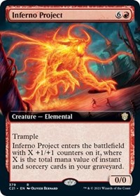 Inferno Project (Extended Art), Commander 2021