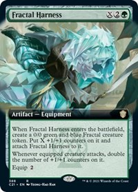 Fractal Harness (Extended Art), Commander 2021