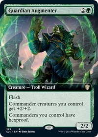 Guardian Augmenter (Extended Art), Commander 2021