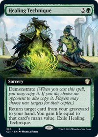 Healing Technique (Extended Art), Commander 2021