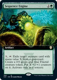 Sequence Engine (Extended Art), Commander 2021