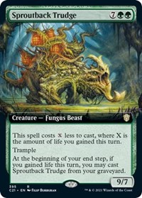 Sproutback Trudge (Extended Art), Commander 2021