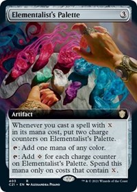 Elementalist's Palette (Extended Art), Commander 2021