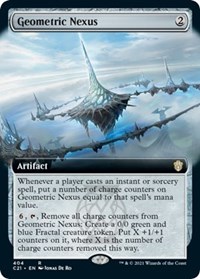 Geometric Nexus (Extended Art), Commander 2021