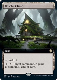 Witch's Clinic (Extended Art), Commander 2021