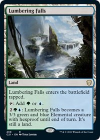 Lumbering Falls, Commander 2021