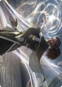 Clever Lumimancer Art Card, Art Series: Strixhaven