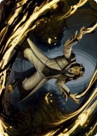 Leonin Lightscribe Art Card, Art Series: Strixhaven