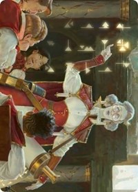 Professor of Symbology Art Card, Art Series: Strixhaven
