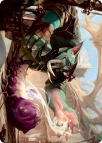 Novice Dissector Art Card, Art Series: Strixhaven