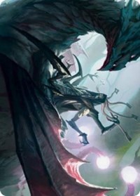 Specter of the Fens Art Card, Art Series: Strixhaven