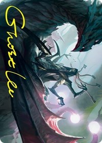 Specter of the Fens Art Card (Gold-Stamped Signature), Art Series: Strixhaven