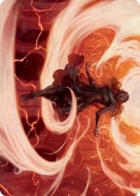 Crackle with Power Art Card, Art Series: Strixhaven