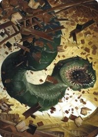 Bookwurm Art Card, Art Series: Strixhaven
