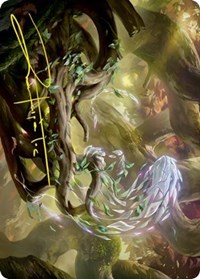 Emergent Sequence Art Card (Gold-Stamped Signature), Art Series: Strixhaven