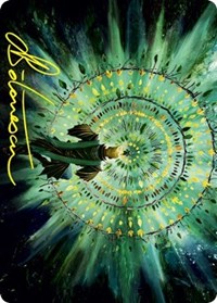 Verdant Mastery Art Card (Gold-Stamped Signature), Art Series: Strixhaven