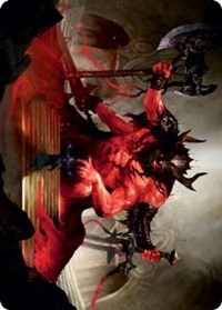 Awaken the Blood Avatar Art Card, Art Series: Strixhaven