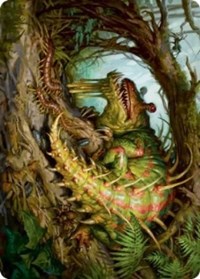 Blex, Vexing Pest Art Card, Art Series: Strixhaven