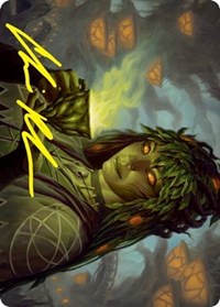Dina, Soul Steeper Art Card (Gold-Stamped Signature), Art Series: Strixhaven