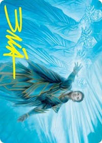 Echoing Equation Art Card (Gold-Stamped Signature), Art Series: Strixhaven