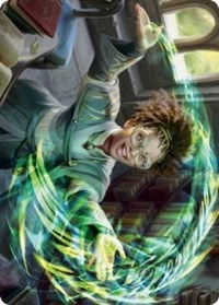 Eureka Moment Art Card, Art Series: Strixhaven