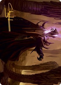 Extus, Oriq Overlord Art Card (Gold-Stamped Signature), Art Series: Strixhaven