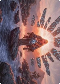 Jadzi, Oracle of Arcavios Art Card, Art Series: Strixhaven