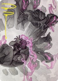 Rise of Extus Art Card (Gold-Stamped Signature), Art Series: Strixhaven
