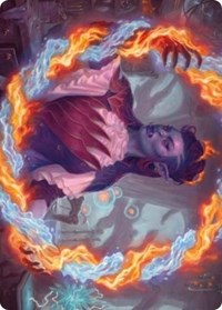 Rootha, Mercurial Artist Art Card, Art Series: Strixhaven