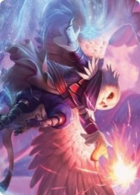 Spectacle Mage Art Card, Art Series: Strixhaven
