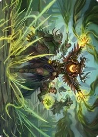 Witherbloom Command Art Card, Art Series: Strixhaven