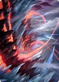 Frostboil Snarl Art Card, Art Series: Strixhaven
