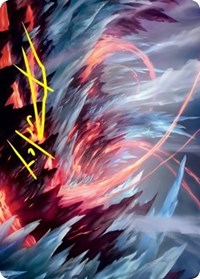 Frostboil Snarl Art Card (Gold-Stamped Signature), Art Series: Strixhaven