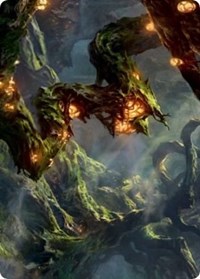 Forest Art Card, Art Series: Strixhaven