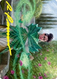 Kianne, Dean of Substance Art Card (Gold-Stamped Signature), Art Series: Strixhaven