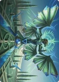 Tanazir Quandrix Art Card, Art Series: Strixhaven