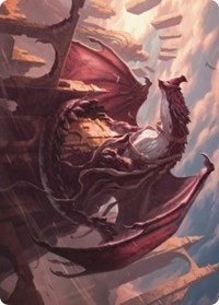 Velomachus Lorehold Art Card, Art Series: Strixhaven