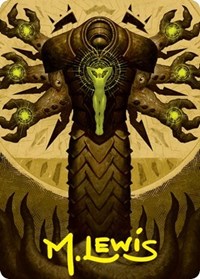 Inquisition of Kozilek Art Card (Gold-Stamped Signature), Art Series: Strixhaven