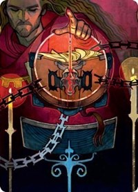Sign in Blood Art Card, Art Series: Strixhaven