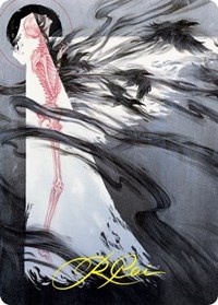 Tendrils of Agony Art Card (Gold-Stamped Signature), Art Series: Strixhaven