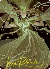 Primal Command Art Card (Gold-Stamped Signature), Art Series: Strixhaven