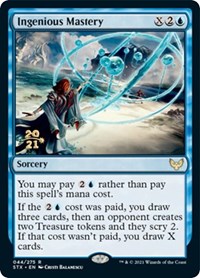 Ingenious Mastery, Prerelease Cards